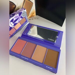 Clinique Good To Glow All-In-One Face Palette, Powder + Blushing Blush+ Bronzer